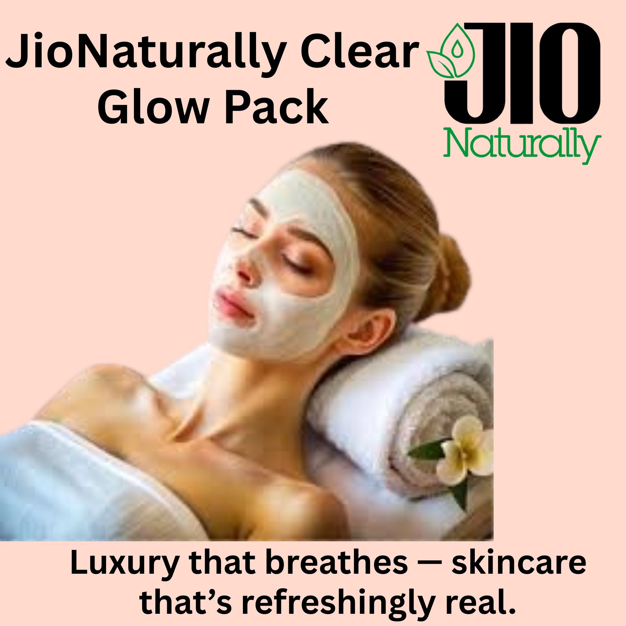 JioNaturally Clear Glow Pack - Multani Mitti + Orange Peel + Beet Root Powder (39 Sachets | 13x3), For Radiant, Tan-Free, Even-Toned Skin, Your 10-Minute Glow Ritual — Fresh, Natural & Luxurious.