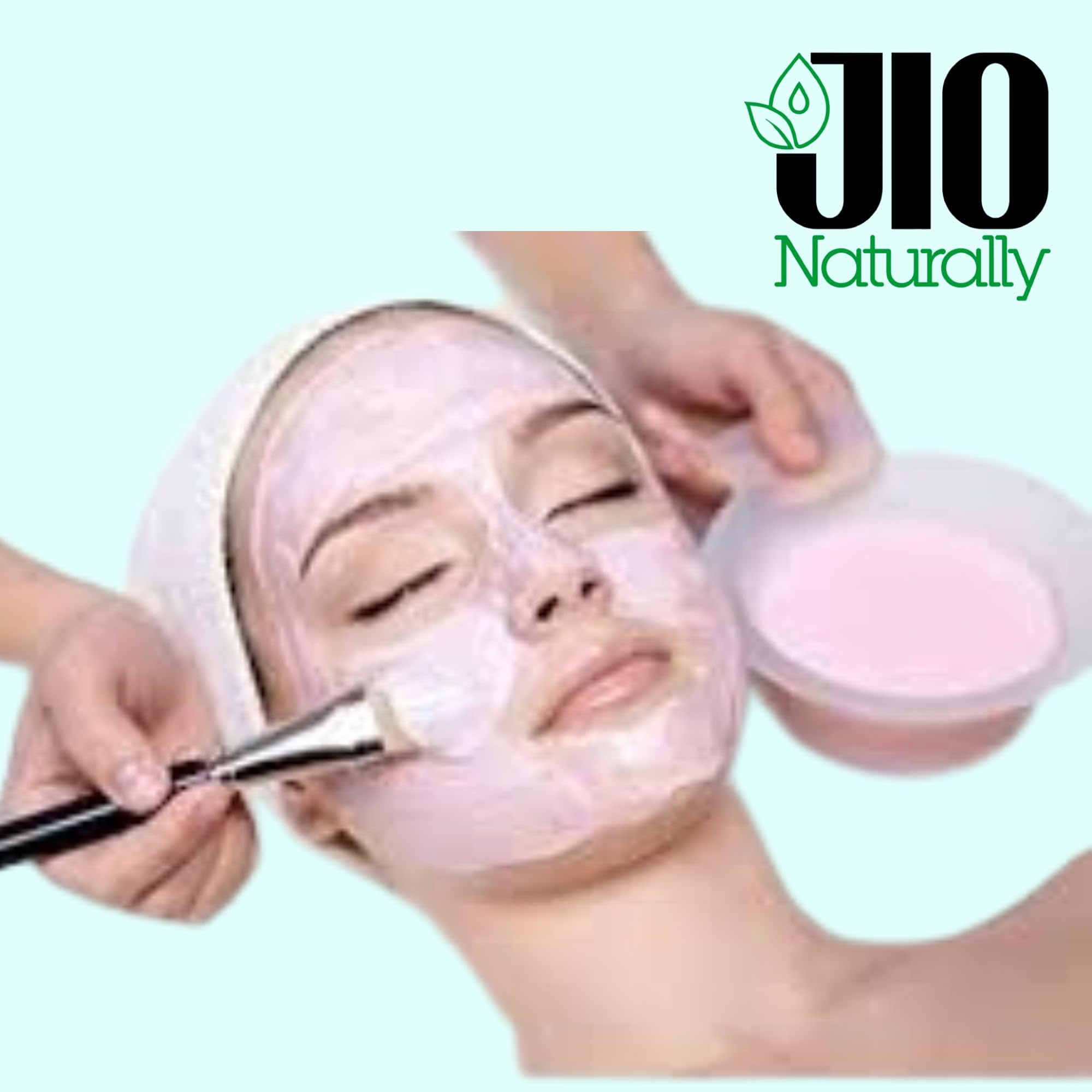 JioNaturally French Pink Clay for Radiant & Youthful Skin | 100% Natural Sachet Pack (13 Sachets x 8g) | Brightening, Soothing & Anti-Aging Face Pack