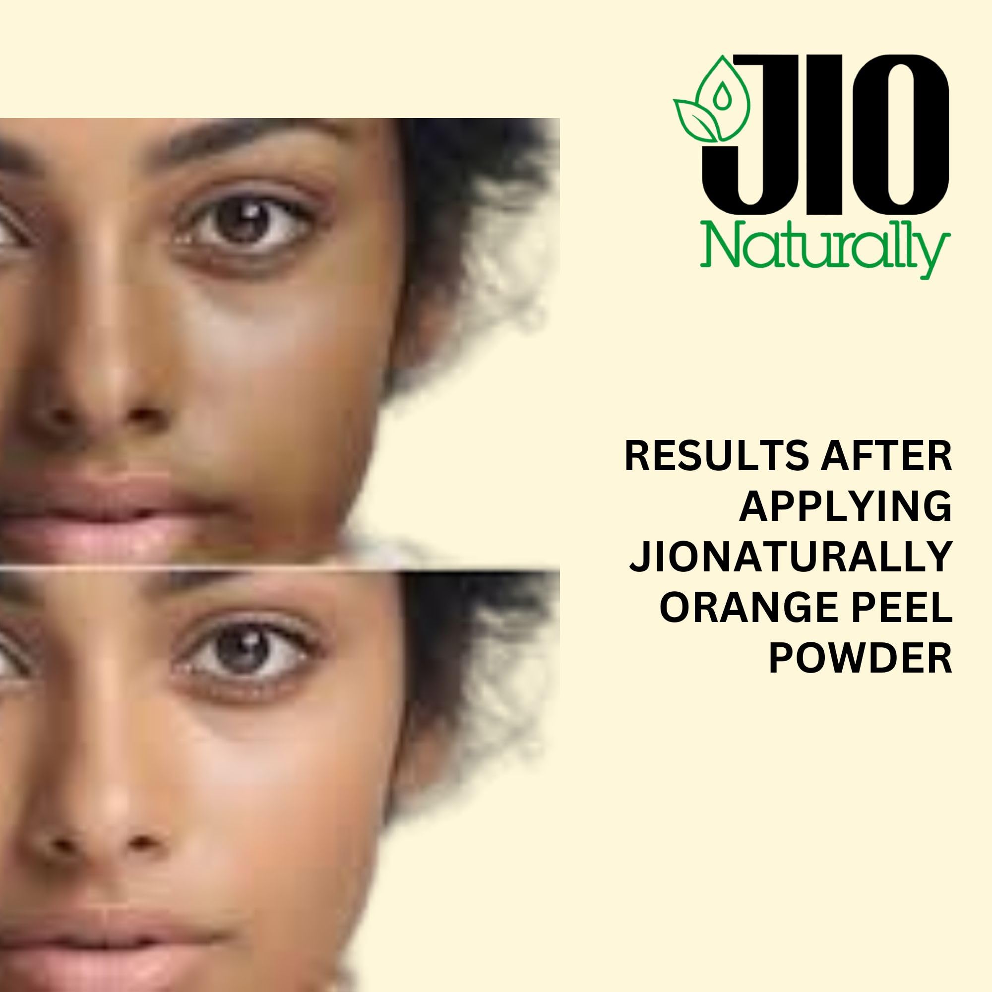 JioNaturally Orange Peel Powder for Clear & Glowing Skin | 100% Natural Sachet Pack (13 Sachets x 8g) | Brightening, Tan Removal & Anti-Acne Face Pack