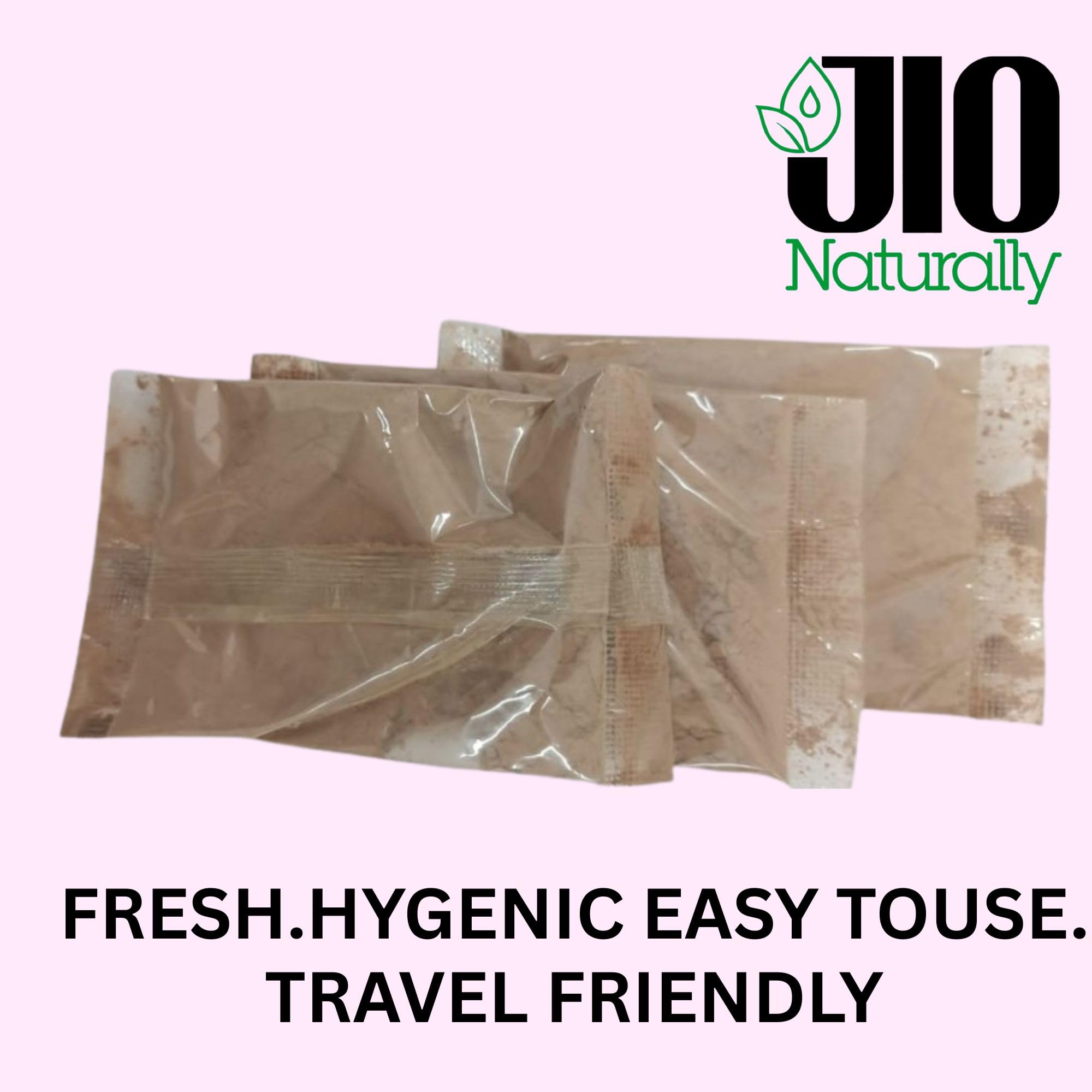 JioNaturally Rose Petal Powder for Glowing & Soft Skin | 100% Natural Sachet Pack (21 Sachets x 5g) | Brightening, Hydrating & Anti-Aging Face Pack