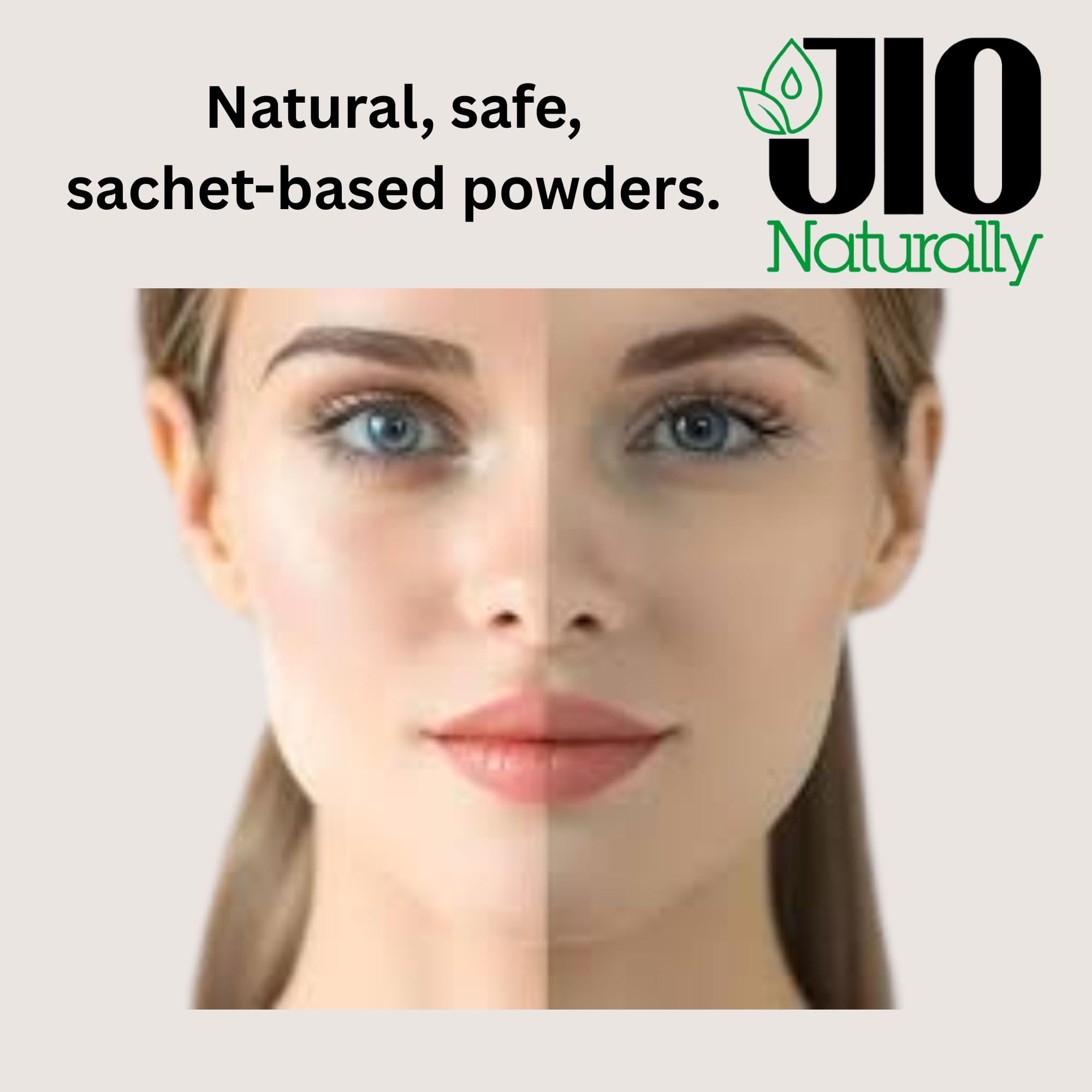 JioNaturally Kaolin Clay for Gentle Skin Detox & Radiance | 100% Natural Sachet Pack (13 Sachets x 8g) | Soothing, Brightening & Oil Balancing Face Pack