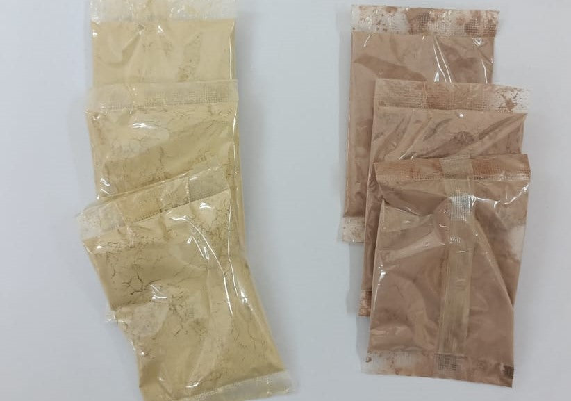 JioNaturally Trial Combo – 100% Natural Multani Mitti & Rose Petal Powder | Single-Use Sachets for Glowing Skin