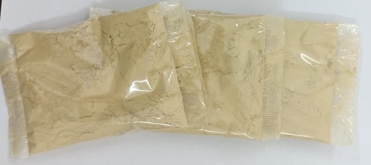 JioNaturally Trial Combo – 100% Natural Multani Mitti & Rose Petal Powder | Single-Use Sachets for Glowing Skin